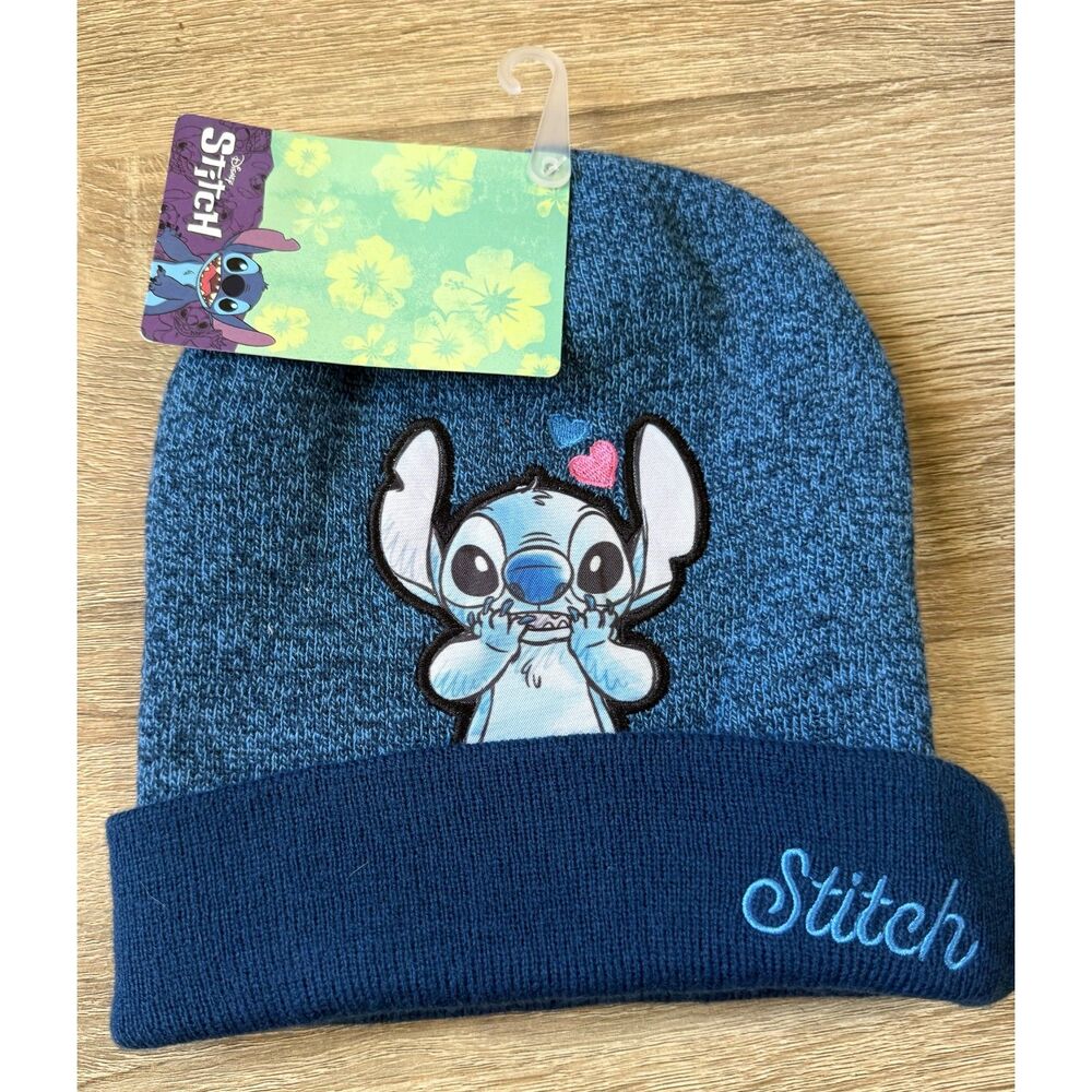 Disney Stitch and Angel Beanie Hat, New